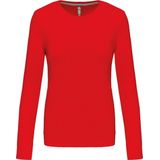 Kariban - K383 - T-shirt - Rood - Lange Mouwen