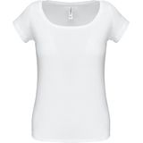 Kariban - K384 - T-shirt - White - Korte Mouwen