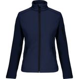 Kariban - Softshell Jas - Navy - Waterdicht - Winddicht - Microfleece Voering
