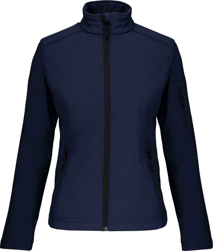 Kariban - Softshell Jas - Navy - Waterdicht - Winddicht - Microfleece Voering