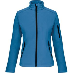 Kariban Dames softshell jas K400 - Aqua Blue