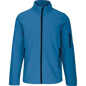 Kariban Softshell jas K401 - Aqua Blue - L