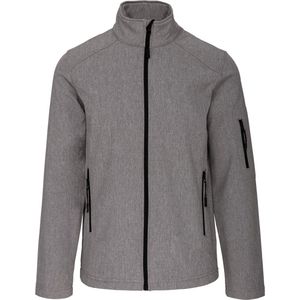 Kariban Softshell jas K401 - Marl Grey - M