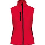 Bodywarmer - Zwart - 95% Polyester / 5% Elasthan - Winddicht en Ademend