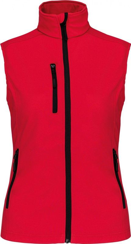Bodywarmer - Zwart - 95% Polyester / 5% Elasthan - Winddicht en Ademend