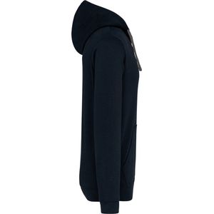 Kariban Hooded sweater met contrasterde capuchon K446 - Navy / Fine Grey
