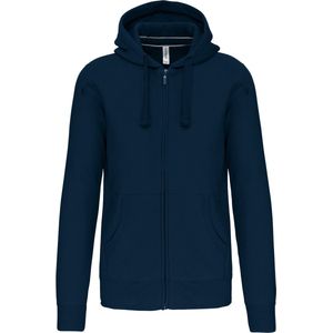Kariban Hooded Sweater Met Rits K454 - Navy