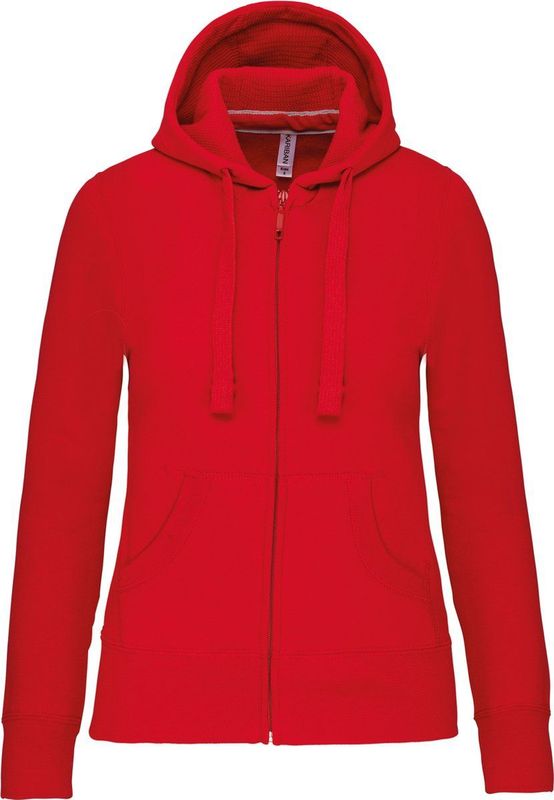 Kariban - K464 - Damessweater - Rood - 80% Katoen / 20% Polyester