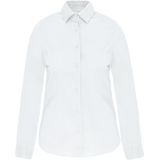Kariban - K530 - Blouse - White - 97% Katoen / 3% Elasthan