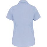 Kariban - K532 - Blouse - Lichtblauw - Korte Mouwen