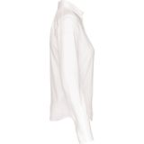 Kariban - K538 - Blouse - Wit - Lange Mouwen