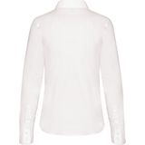 Kariban - K538 - Blouse - Wit - Lange Mouwen