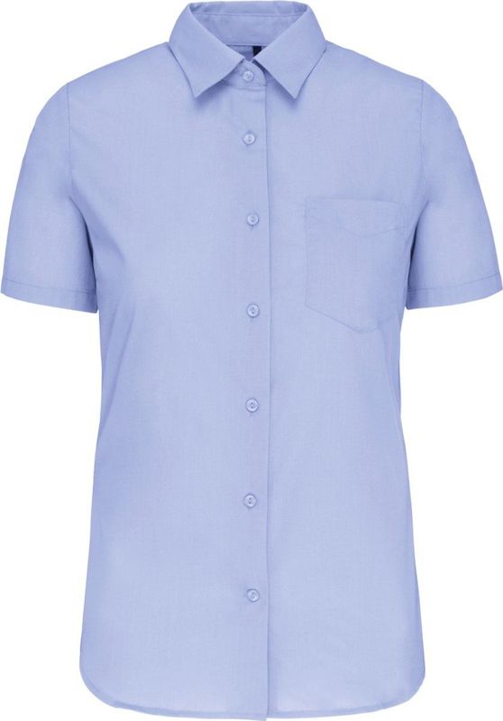 Kariban - K548 - Overhemd - Bright Sky - Korte Mouwen - 3XL