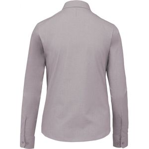 Kariban - Jessica - Damesblouse - Diverse Kleuren - Polykatoen, Lange Mouwen, OEKO-TEX® Gecertificeerd
