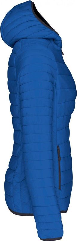 Kariban - K6111 - Tussenjas - Light Royal Blue - Lichtgewicht Gewatteerd Met Capuchon