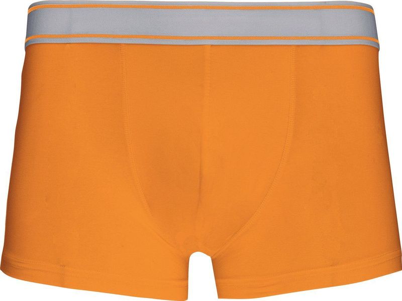 Kariban - Boxershorts - Oranje - 2-Pack - 95% Katoen / 5% Elastaan