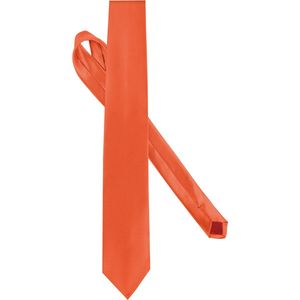 Stropdas Heren One Size Kariban Orange 100% Polyester