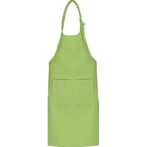 Schort/Tuniek/Werkblouse Kind One Size Kariban Lime 100% Katoen