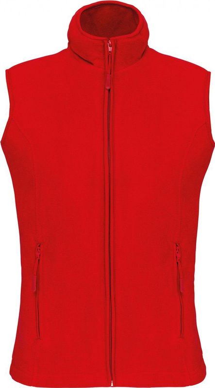 Kariban - K906 - Bodywarmer - Rood - Microfleece