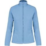 Kariban Microfleece met rits dames K907 - sky blue