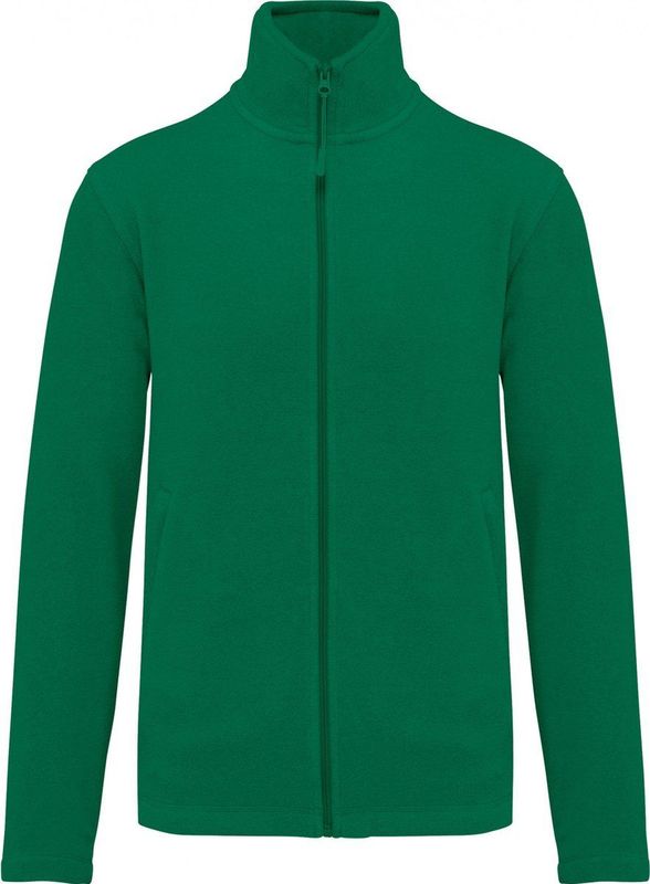Kariban Microfleece met rits heren K911 - Kelly Green