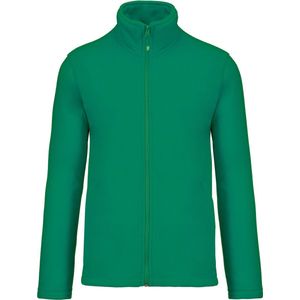 Kariban Microfleece met rits heren K911 - Kelly Green