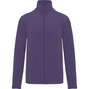 Kariban Microfleece met rits heren K911 - purple