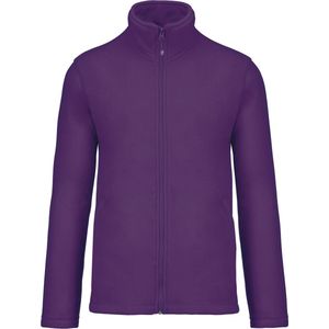 Kariban Microfleece met rits heren K911 - purple