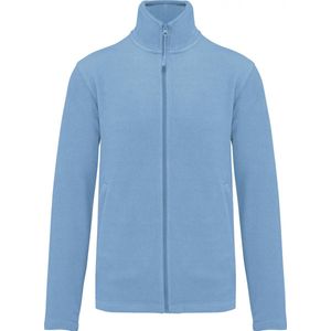 Kariban Microfleece met rits heren K911 - sky blue