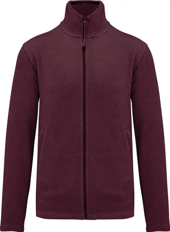 Kariban Microfleece met rits heren K911 - Wine