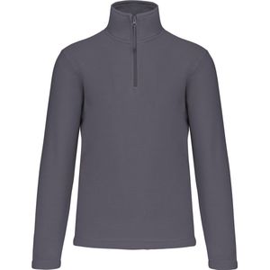 Kariban Enzo - Fleece met Ritskraag - Convoy Grey - K912
