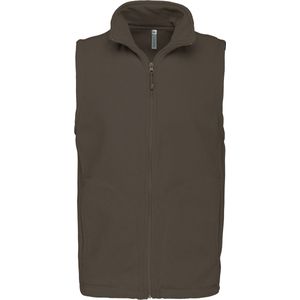 Kariban - Fleecebodywarmer 'Luca' - Olijfgroen - XXL