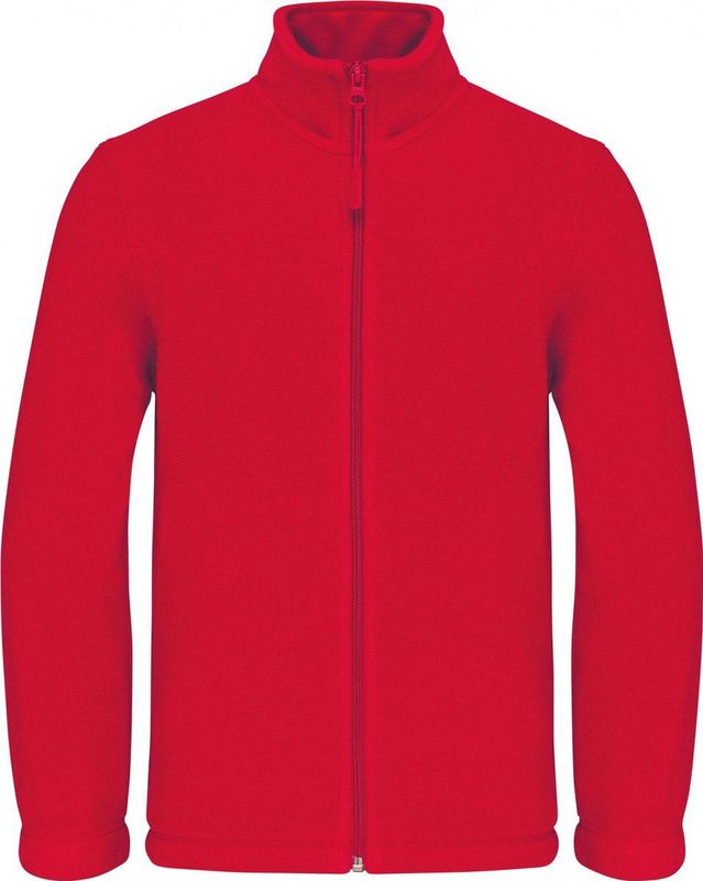 Jack - Microfleece - Blauw - 100% Polyester - 2 Zijzakken Met Rits