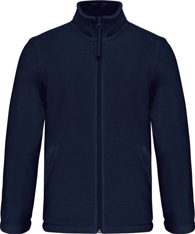 Jacket - Microfleece - Zwart - 100% Polyester - Met Rits