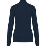 Kariban - Dames Ziptrui - Grijs - 50% Katoen / 50% Acryl