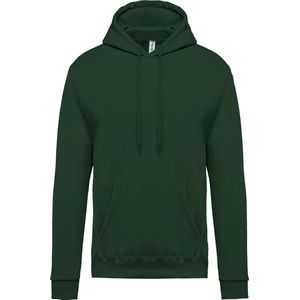 Kariban Herensweater met capuchon K476 - Forest Green