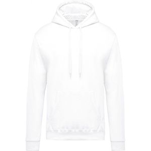 Kariban Herensweater met capuchon K476 - White