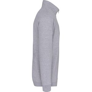 Kariban Sweater met ritskraag K478 - Oxford Grey