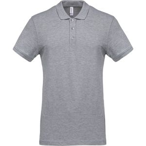 Kariban Piqué-herenpolo korte mouwen K254 - Oxford Grey - S