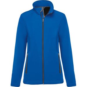 Kariban - K425 - Softshell Jas - Light Royal Blue - Waterafstotend, 2 Ritszakken, Getailleerde Snit