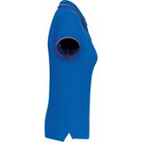 Kariban - K251 - Damespolo - Light Royal Blue - Korte Mouwen