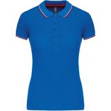 Kariban - K251 - Damespolo - Light Royal Blue - Korte Mouwen