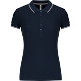 Kariban - K251 - Damespolo - Navy - Korte Mouwen