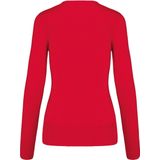 Kariban - Vrouwentrui - Col V - Slim Fit - 50% Katoen / 50% Acryl
