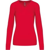 Kariban - Vrouwentrui - Col V - Slim Fit - 50% Katoen / 50% Acryl