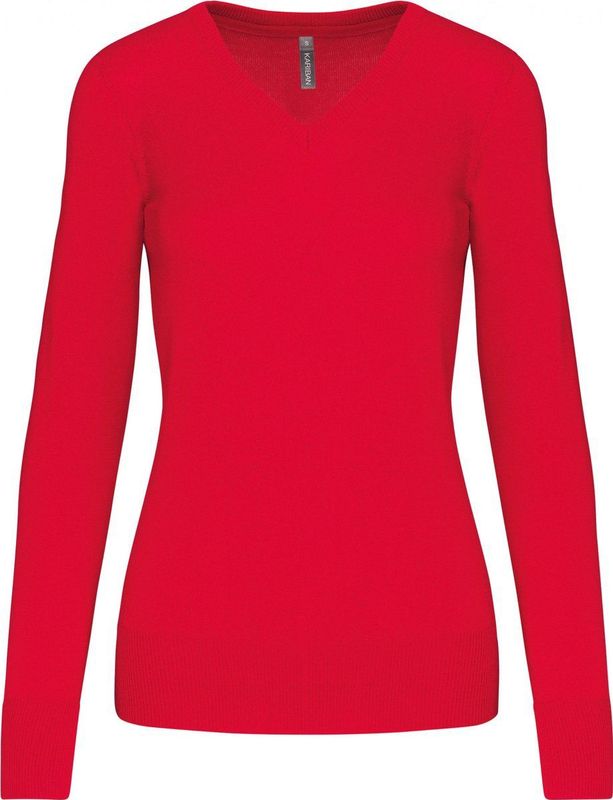 Kariban - Vrouwentrui - Col V - Slim Fit - 50% Katoen / 50% Acryl