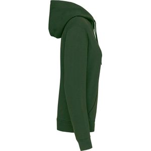 Kariban Eco damessweater met capuchon K473 - Forest Green