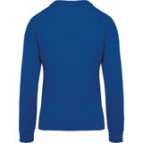 Kariban - K481 - Damessweater - Ocean Blue Heather - Ronde Hals - Raglanmouwen