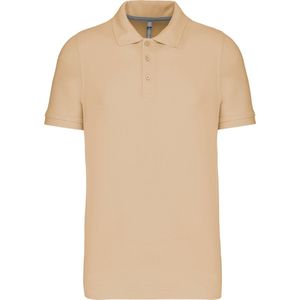 Kariban Piquépolo korte mouwen heren K241 - Light Sand - XL