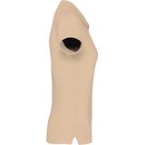 Kariban Damespolo korte mouwen K242 - Light Sand